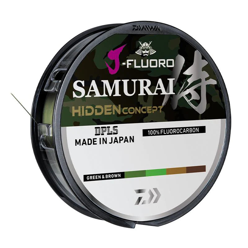 Daiwa J-Fluoro Samurai Fluorocarbon Line 16lb Hidden 220 yds