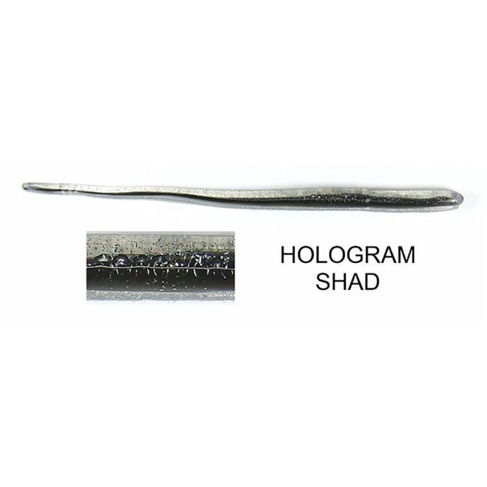 Roboworm Straight Tail 4.5" Hologram Shad