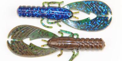 X Zone Lures Pro Series 3.25" Muscle Back Finesse Craw Okeechobee Craw