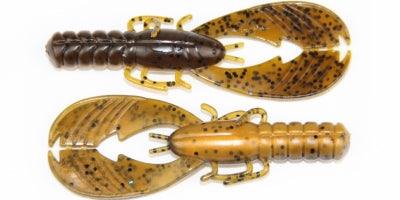X Zone Lures Pro Series 3.25" Muscle Back Finesse Craw Bama Craw