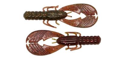 X Zone Lures Pro Series 3.25" Muscle Back Finesse Craw Border Craw