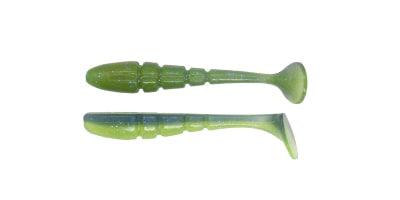 X Zone Lures Pro Series 3.5" Mini Swammer 3.5 Electric Blue Chartreuse