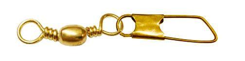 Eagle Claw Barrel Swivel w/ interlock snap