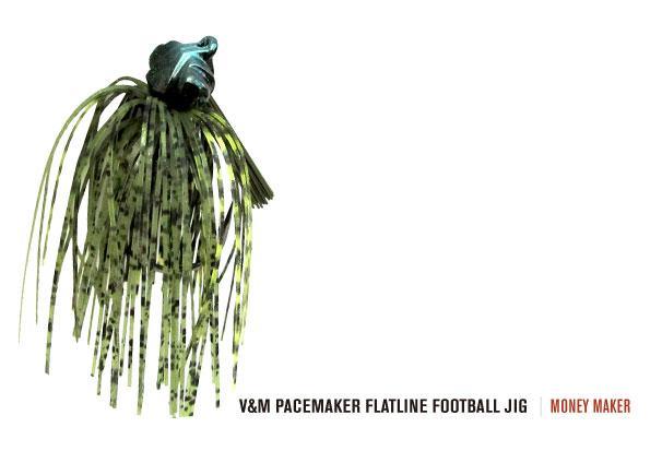 V&M Pacemaker Flatline Football Jig Money Maker