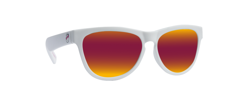 Mini Sunshades Polarized Classic Pearl White 3-7