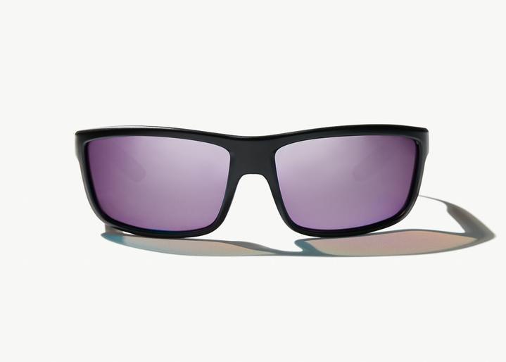 Bajio Nippers Sunglasses Black Matte/Rose Mirror Poly