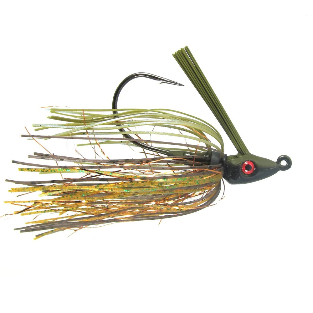 Outkast Tackle Heavy Cover Pro Swim Jig - 1/4oz - Ghost Shad