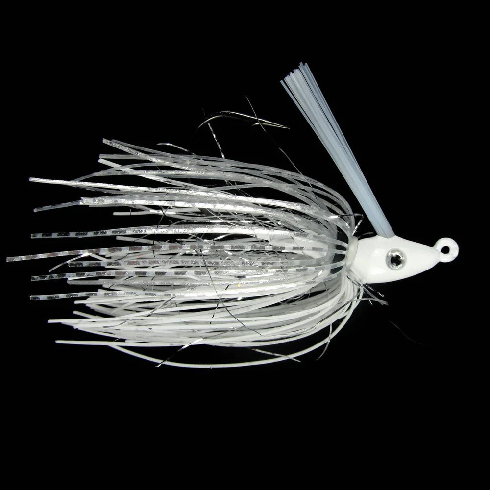 Outkast Tackle Pro Heavy Cover Swim Jig White Lightning
