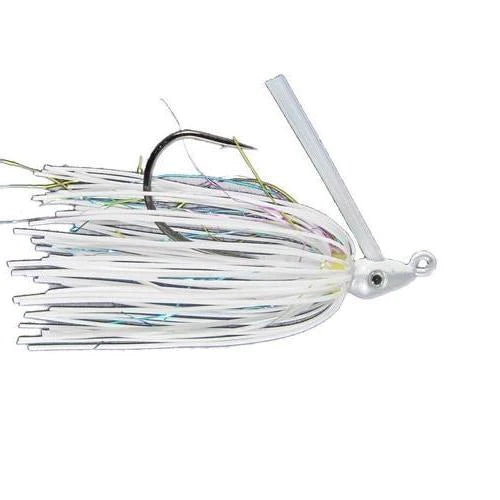Outkast Tackle Pro Heavy Cover Swim Jig White Rainbow