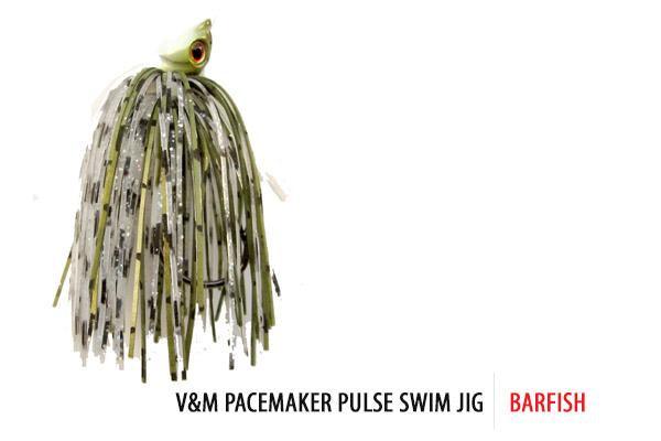 V&M Pacemaker Pulse Swim Jig Bar Fish