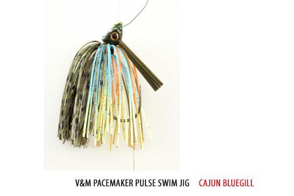 V&M Pacemaker Pulse Swim Jig Cajun Bluegill