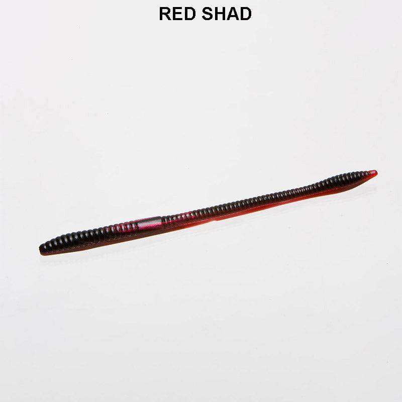 Zoom Trick Worm Red Shad