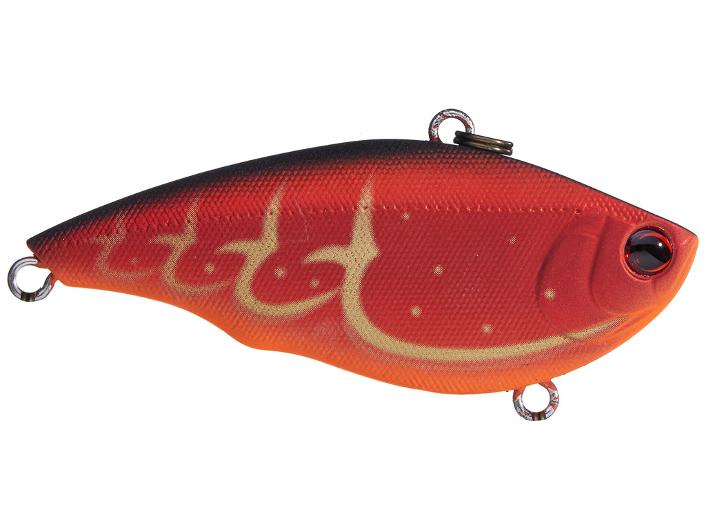 Yo-Zuri Rattl'n Vibe One Knock 65mm Matte Rayburn Red Crawfish