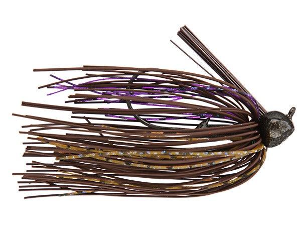 Buckeye Lures Football Mop Jig PB&J 1 2oz