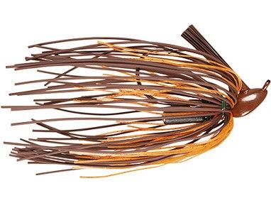 Buckeye Lures Mop Jig Brown Orange 1 2oz