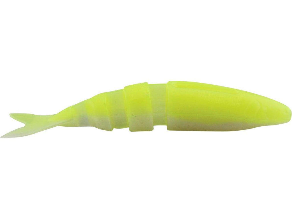 Lake Fork Trophy Lures Live Magic Shad 4.5" Chartreuse Pearl