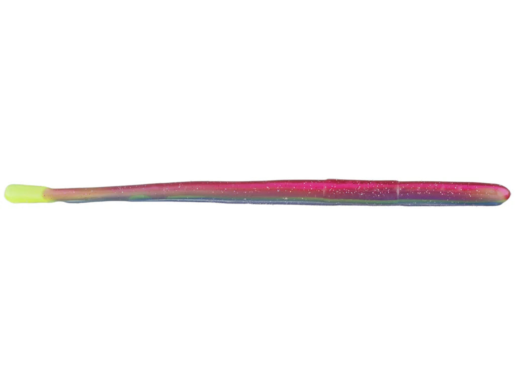 Roboworm Straight Tail 6" Morning Dawn Hologram