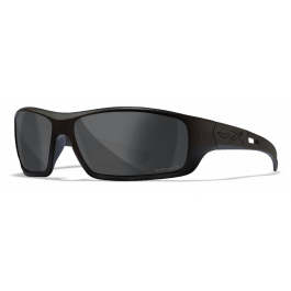 Wiley X Sunglasses SLAY Matte Black Captivate Pol Grey Mirror