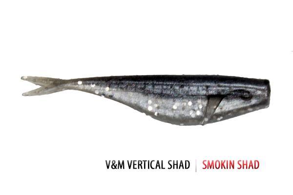 V&M Vertical Shad Smokin Shad