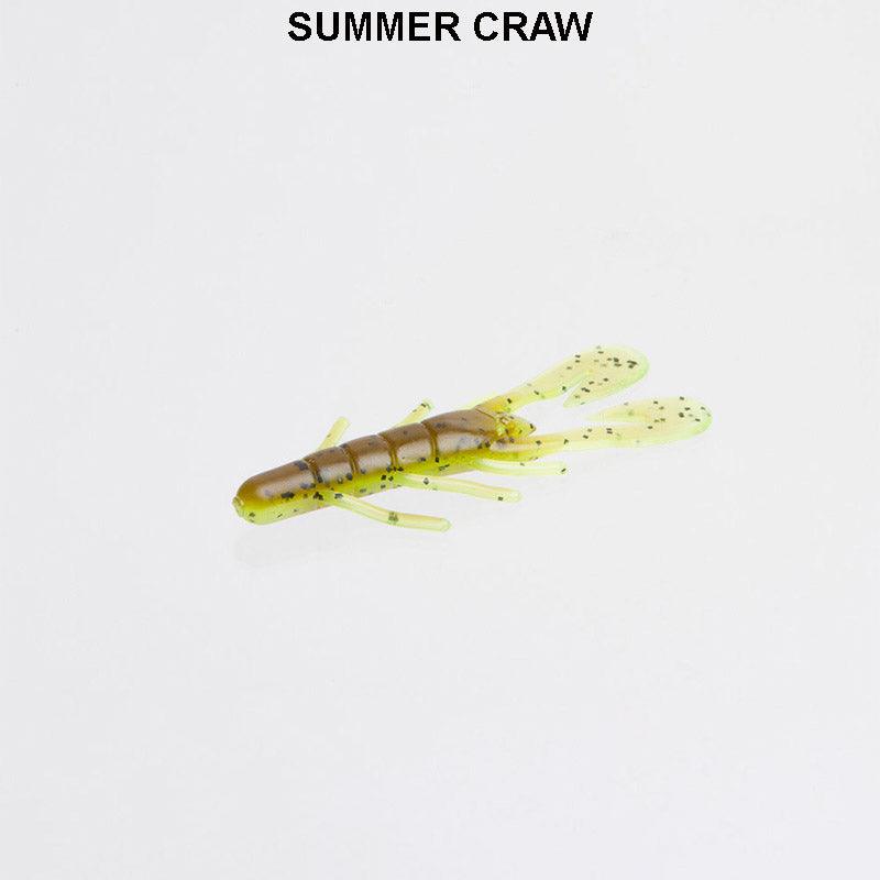 Zoom UltraVibe Speed Craw 3.5" 12pk Summer Craw 301