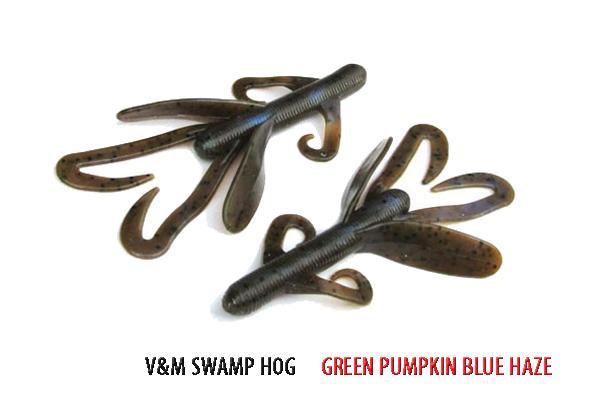 V&M Baby Swamp Hog Green Pumpkin Blue Haze **