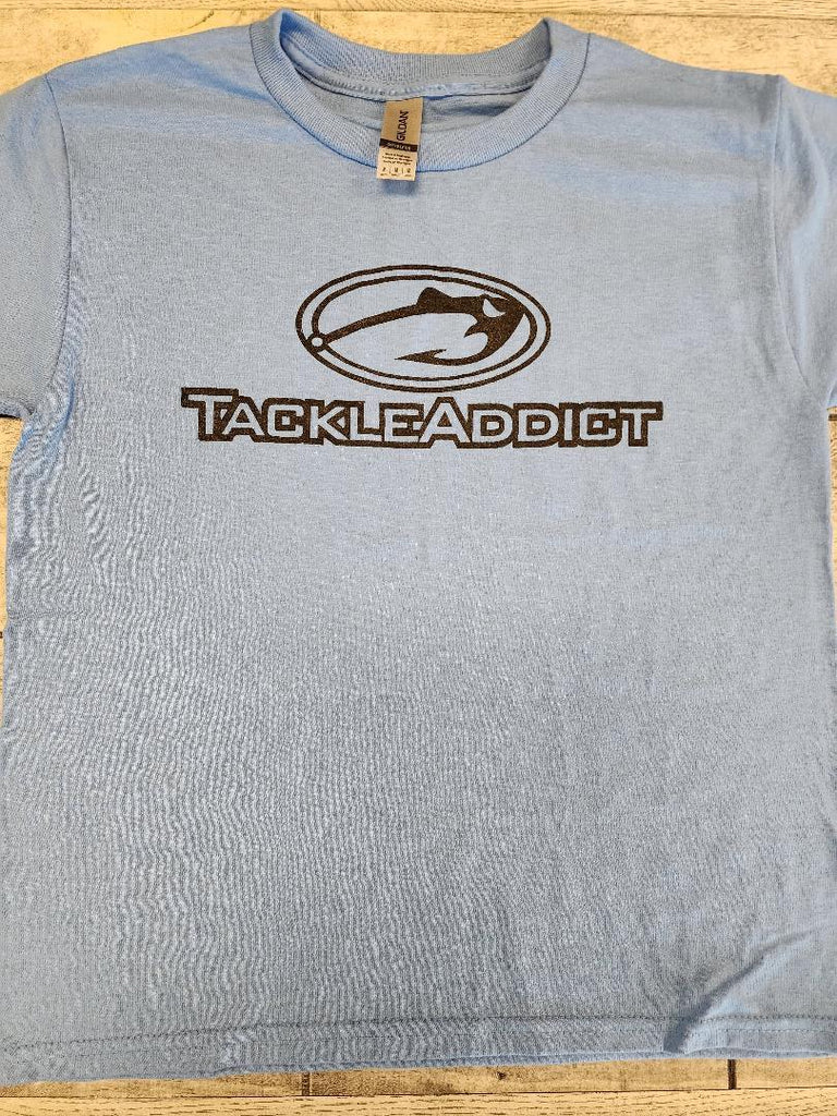 Tackle Addict Youth Tee Shirts Blue