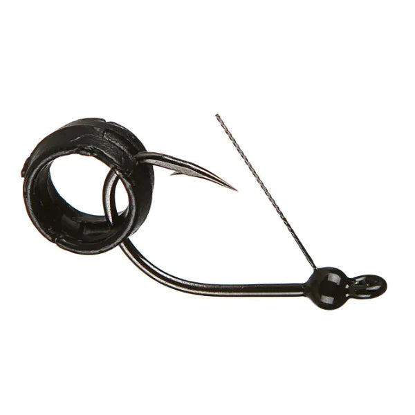 Lake Fork Hyper Wack'n Weight System Black Weedless 1 8oz large