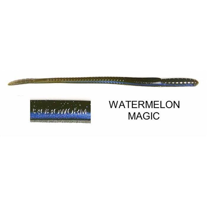 Roboworm Straight Tail 6" Watermelon Magic