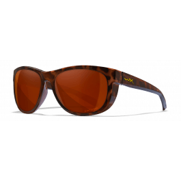 Wiley X Sunglasses WX Weekender Gloss Demi Captivate Pol Copper Mirror